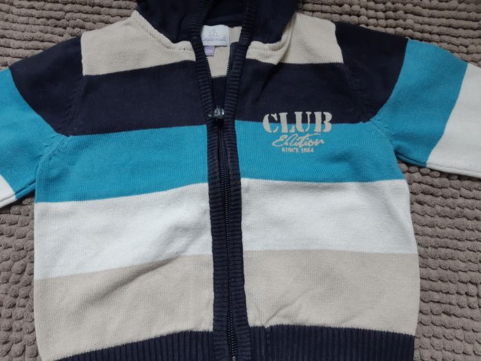 Gilet à capuche 12 mois Coudèmail - photo numéro 2