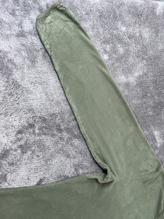 Pull polaire de sport Reebok kaki – Taille XL Homme Outdoor - photo numéro 10