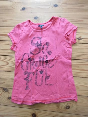 T-shirt rouge IKKS 10 ans