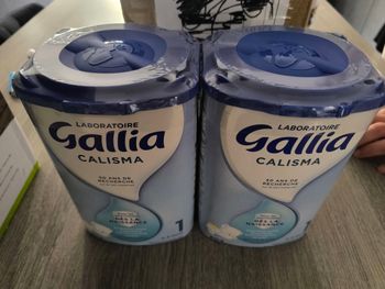 Gallia Calisma 1 - 2 boîtes 830g