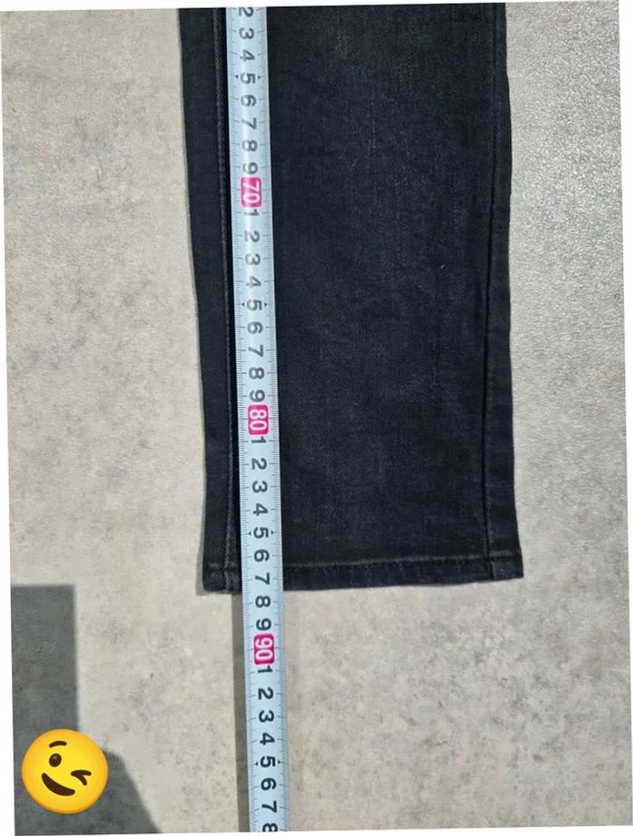 Jeans Levi's 216 W20|FR30 coupe skinny noir Femme-Women pan317 - photo numéro 5