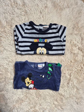 Lot pyjamas Mickey 6 mois 