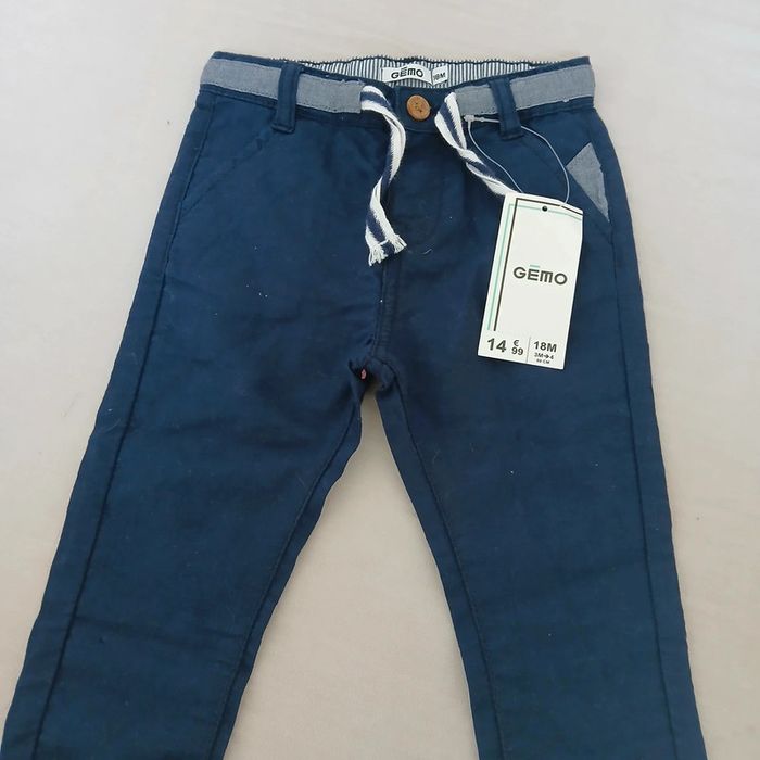 Pantalon chino 18m neuf gémo - photo numéro 2