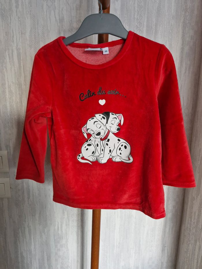 Ensemble pyjama 2 pièces enfant fille garçon 4 ans Disney Animals - photo numéro 3