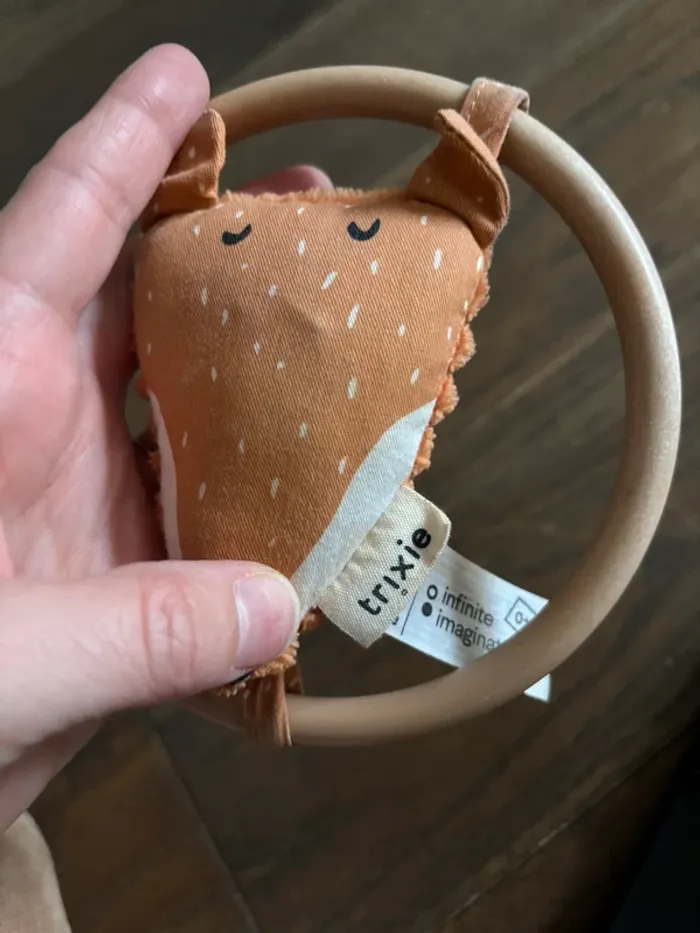 Hochet renard trixie en très bon état - photo numéro 3