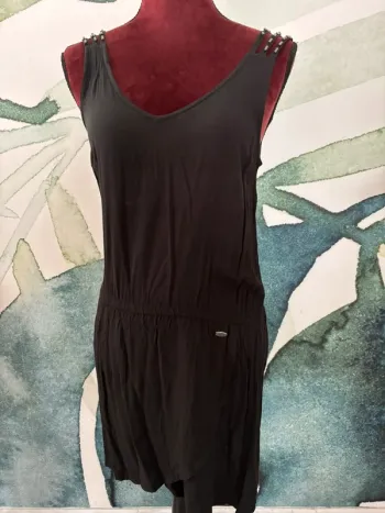 Robe courte Kaporal noire femme été