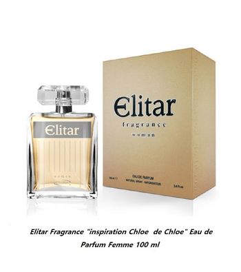 Elitar Fragrance "inspi Chloe de Chloe" Eau de Parfum Femme 100 ml