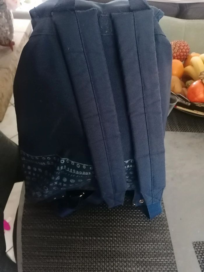 Sac à dos NafNaf bleu be - photo numéro 2