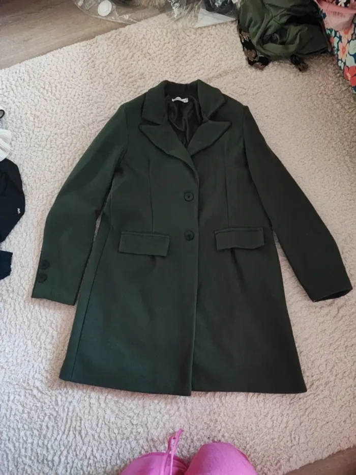 Manteau mi long trench-coat