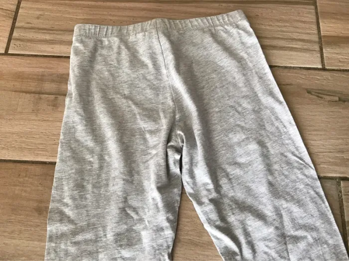 Pantalon legging pyjama gris 13 ans unisex - photo numéro 7