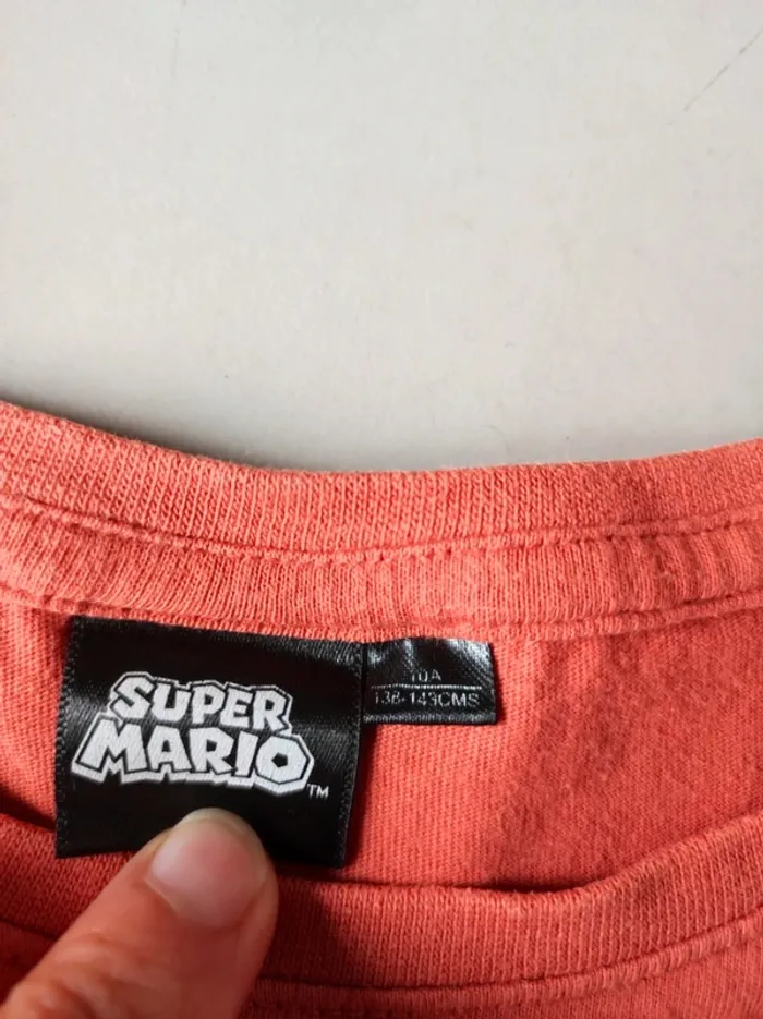 Tee-shirt MC super Mario 8 ans - photo numéro 3