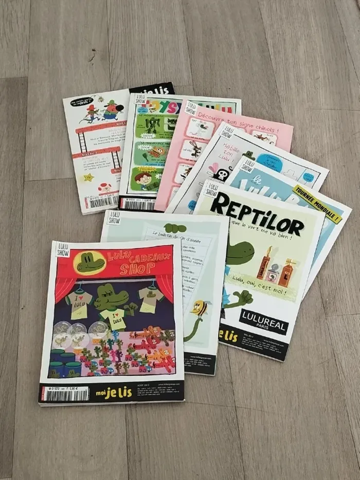 "Lot de 8 Moi je lis année 2011-12-13 L069 " - photo numéro 4