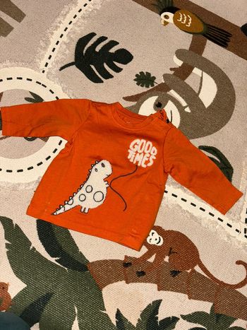 T-shirt manche longue 3 mois