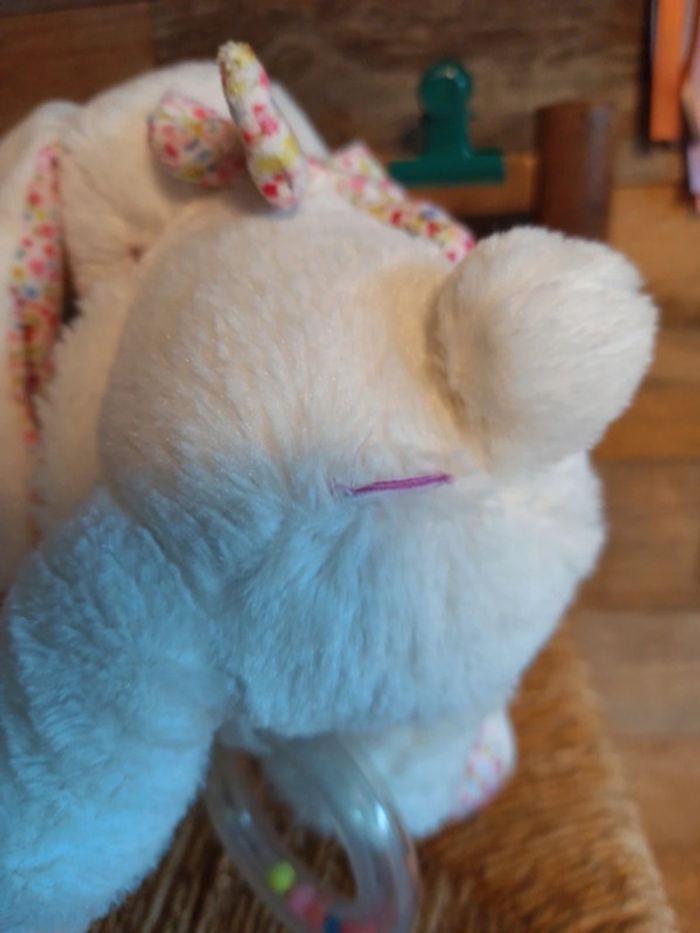 Peluche lapin pommette tbe - photo numéro 5