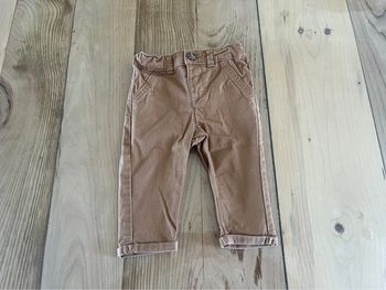 🤎 Pantalon chino marron Kiabi 6 mois garçon