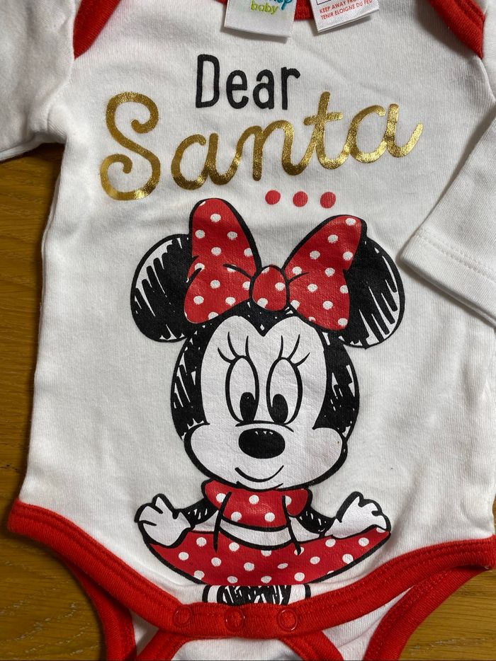 Disney Body Santa Minnie Taille 3 mois - photo numéro 3