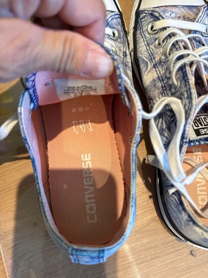 Jolies baskets basses originales femme - photo numéro 4