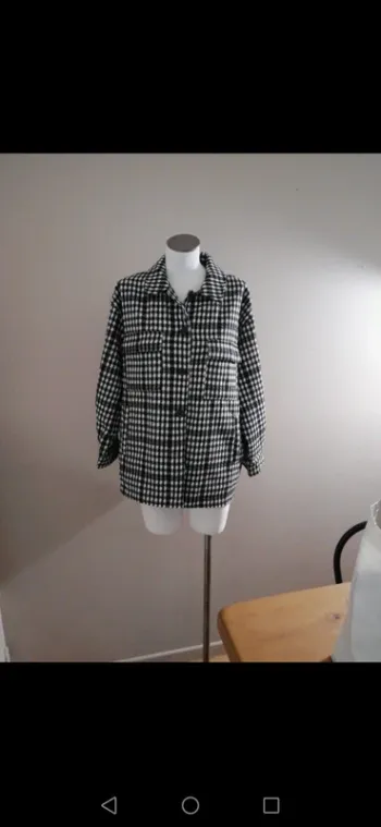 Veste pieds de poule épaisse season taille 38