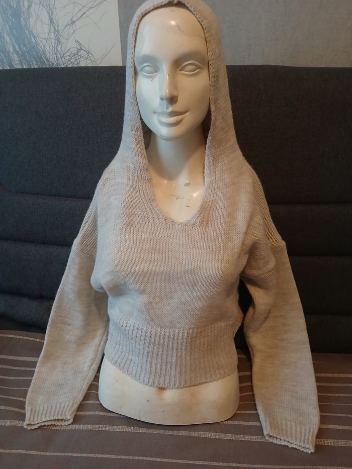 Pull à capuche