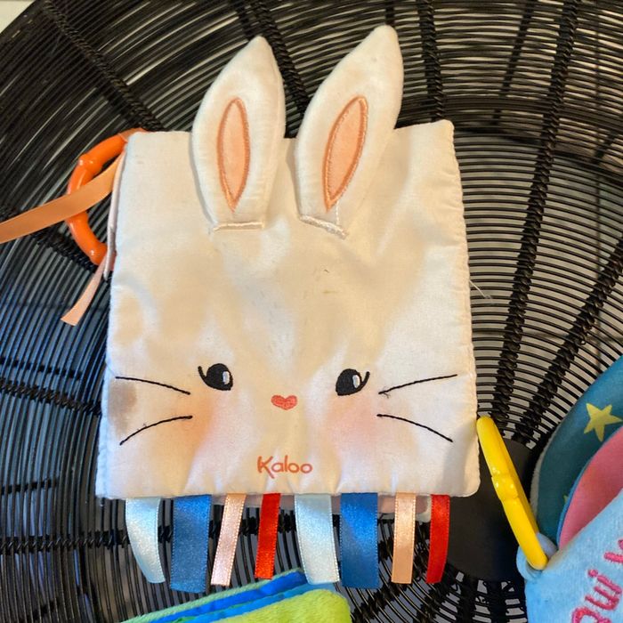 3 livres tissus donc lapin ou amoureux de chez kaloo - photo numéro 3