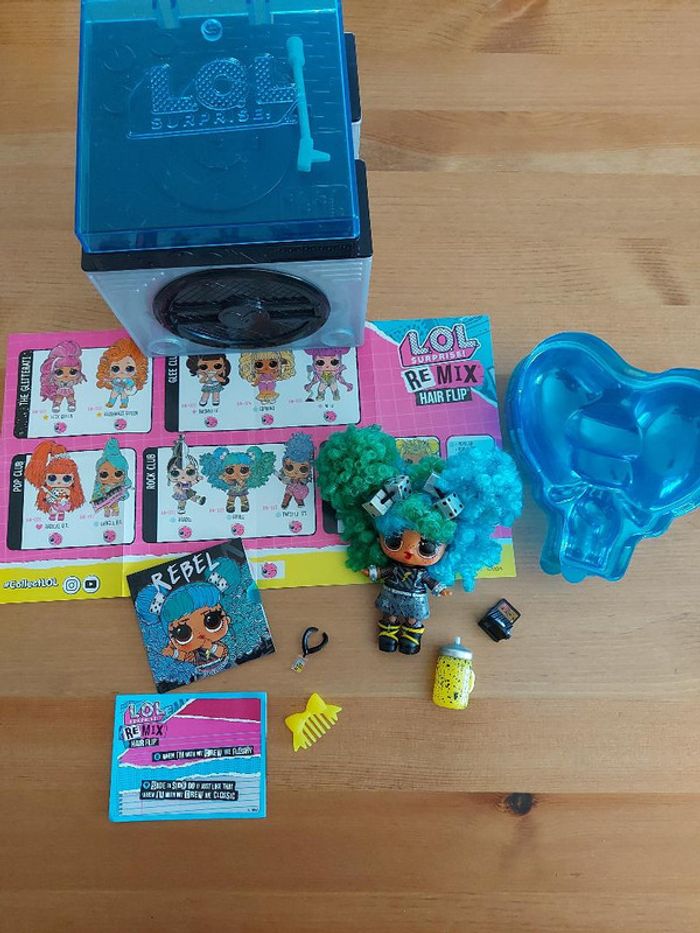 Lol surprise - collection remix Hairflip - Rebel - photo numéro 2