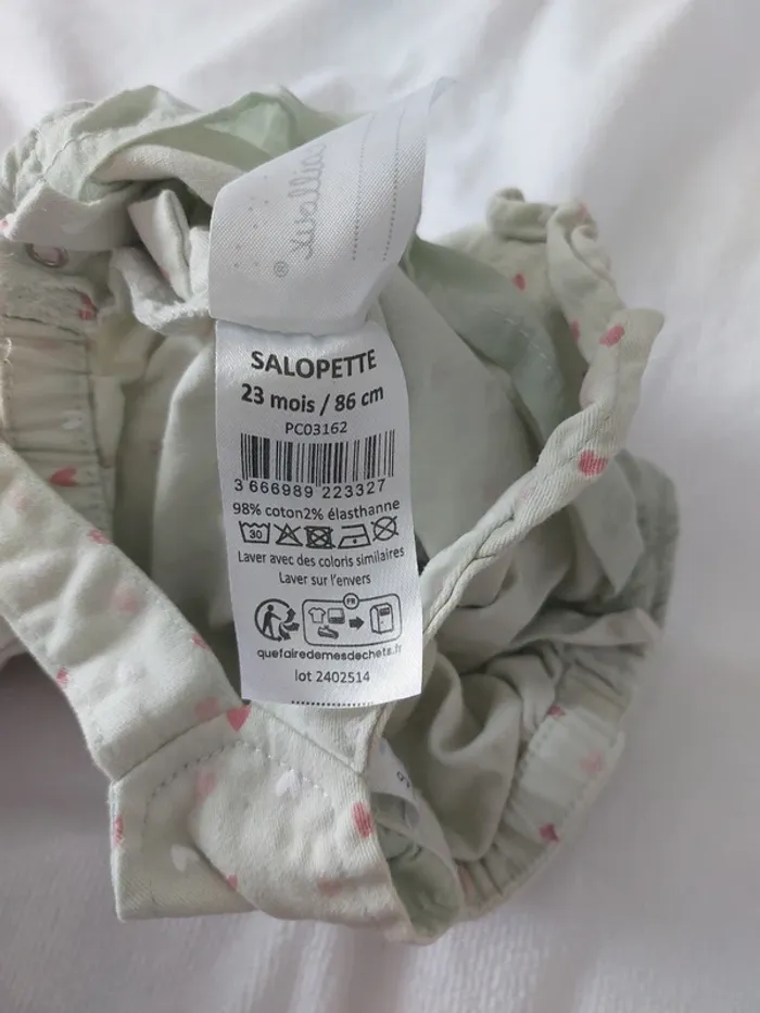 Salopette 23mois  86cm - photo numéro 4