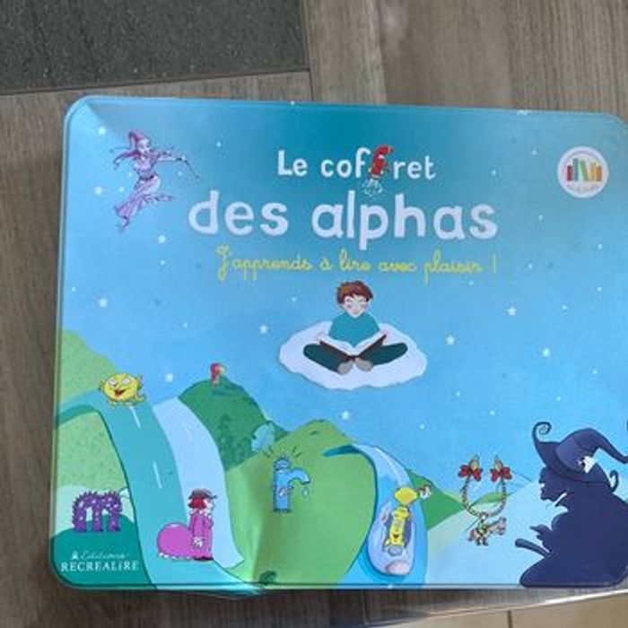 Le coffret des alphas - J’apprends à lire avec plaisir