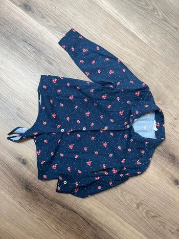 Chemise fleurie 4 ans