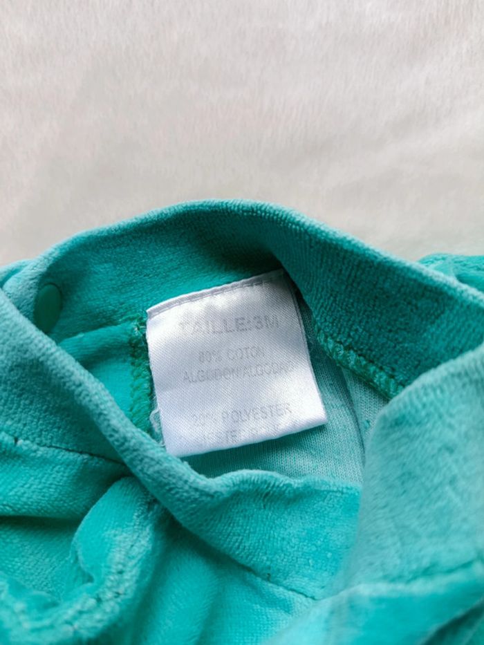 Pyjama velours 3 mois - photo numéro 3