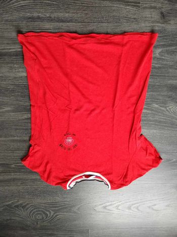 T-shirt rouge 34 XS Camaieu