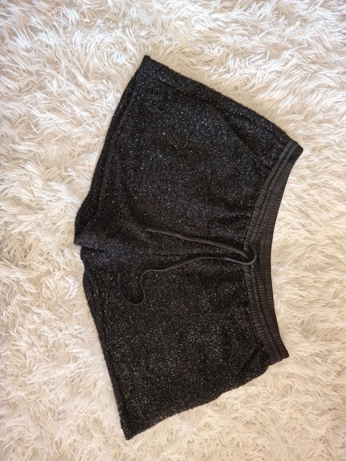 Short à paillettes Mango S