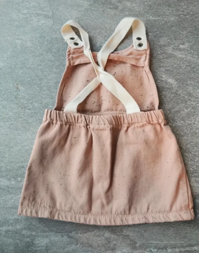Robe salopette bébé fille 12 mois comme NEUVE - photo numéro 2