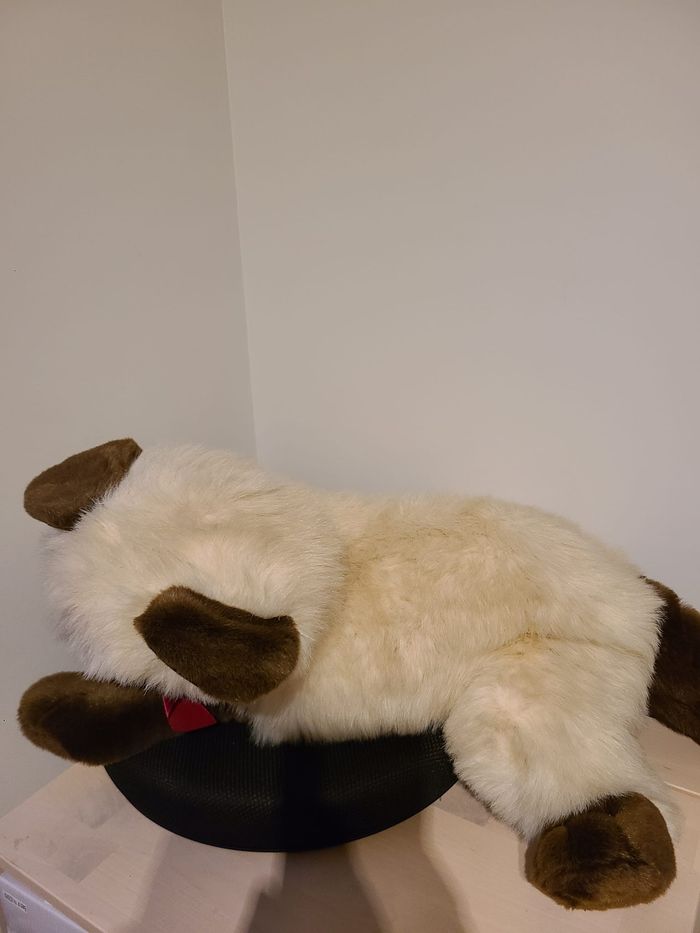 Peluche vintage des années 90 chat siamois créations douces pour le Commonwealth Toys R Us • Kitty - photo numéro 2