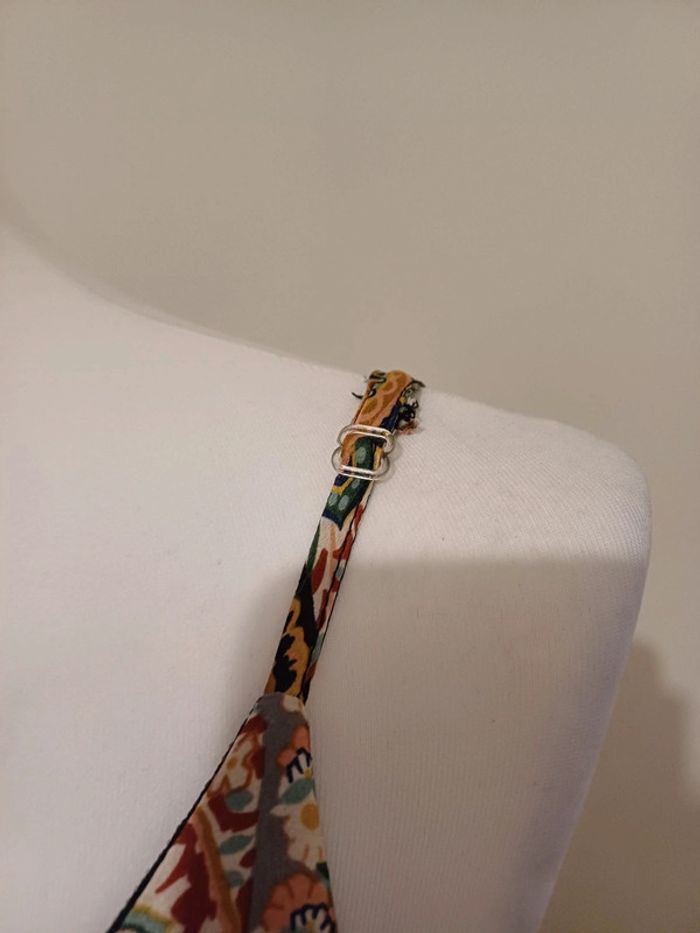 Robe longue cache-coeur à motifs Millénium taille M 38 - photo numéro 4