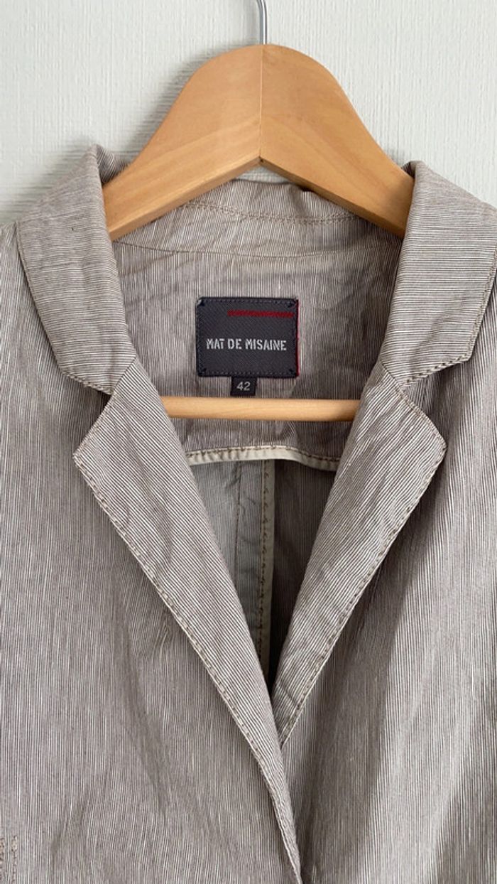 veste Mat de Misaine 42 coton lin - photo numéro 2