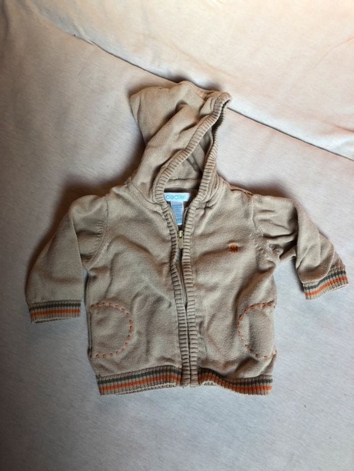 Gilet beige obaibi