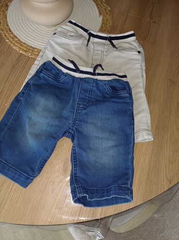 Bermudas en jeans