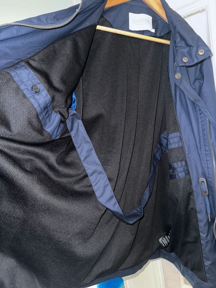 Veste eleven style toile ciré  Portée une fois Taille L - photo numéro 2
