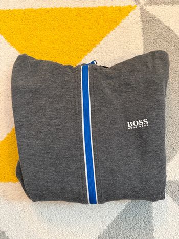 Sweat à capuche avec zip Hugo Boss Taille 14 ans