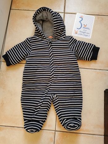 Combinaison petit bateau 3 mois