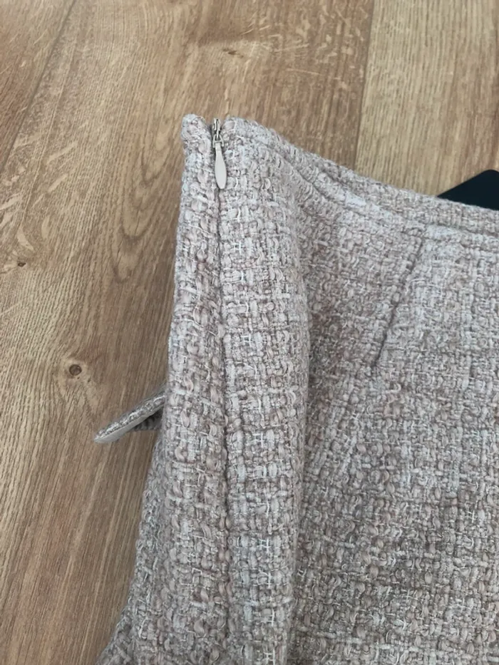 Jupe beige laine - photo numéro 5