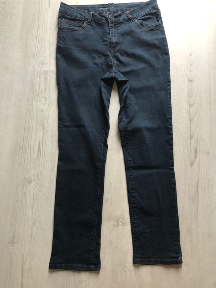 Jean bleu foncé T 42 - photo numéro 3
