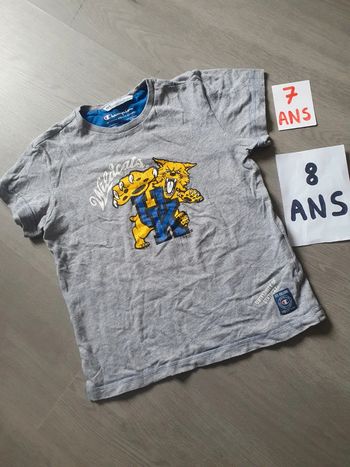 Maillot t-shirt 7/8ans garçon