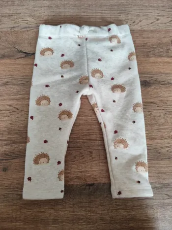 Pantalon/jogging bébé mixte hérisson 9 mois