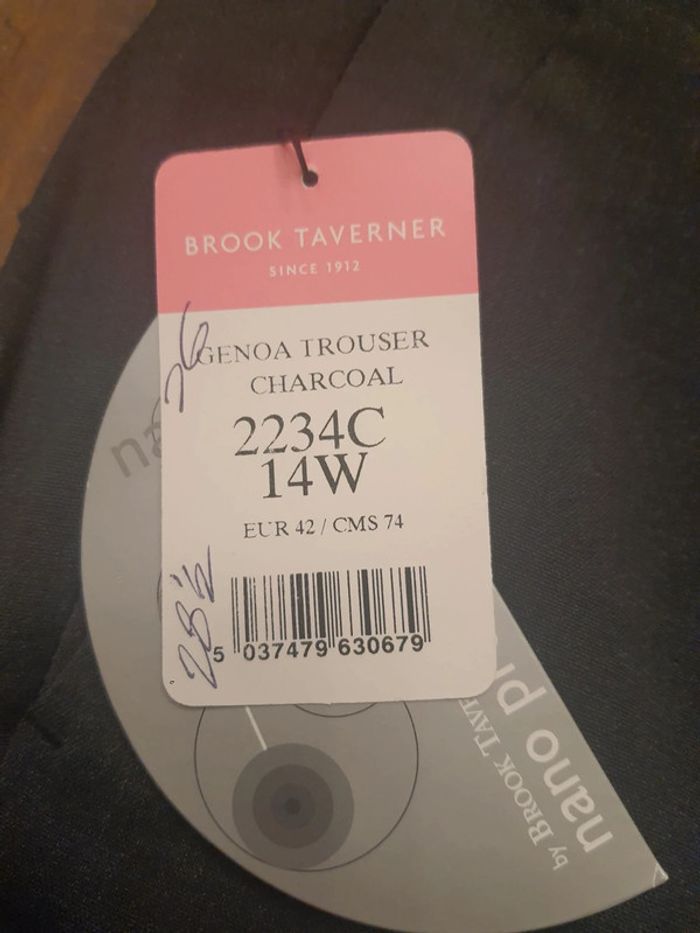 Pantalon Brook Taverner gris foncé eur42 neuf - photo numéro 5