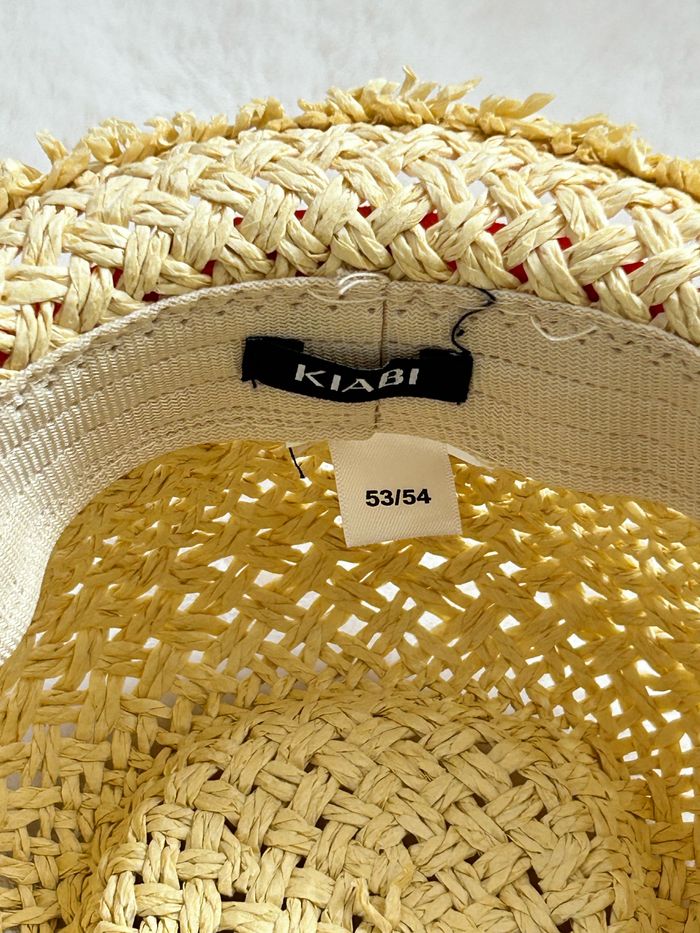 Lot 2 chapeaux de paille été fille - photo numéro 7