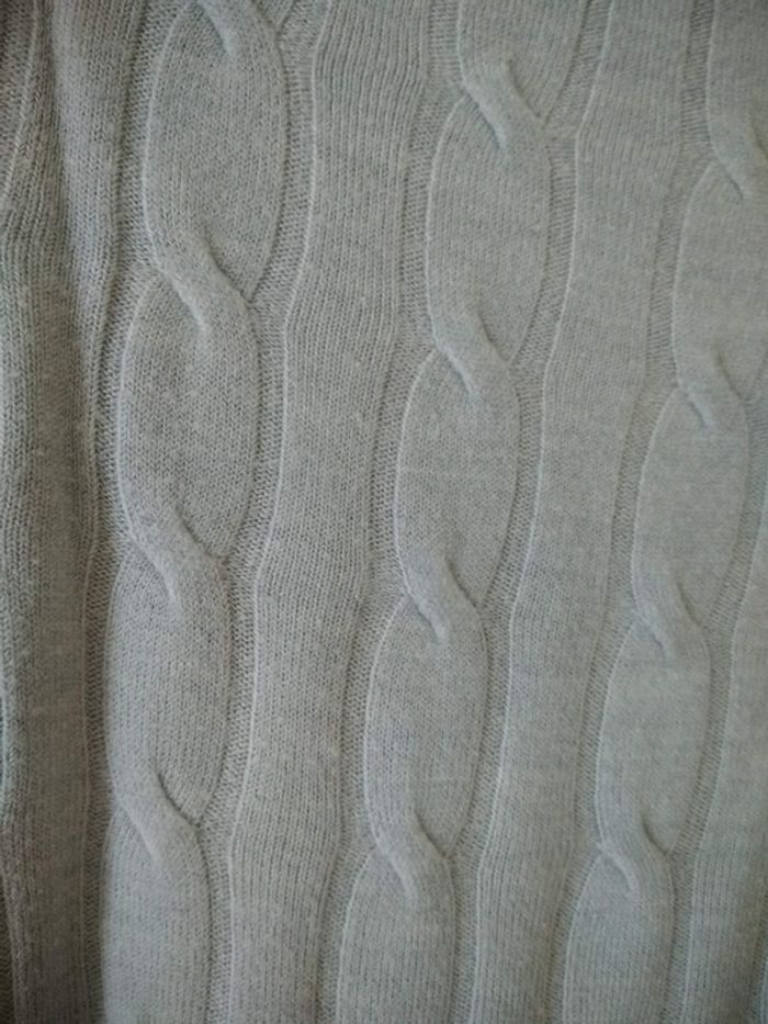 Pull léger gris perle - photo numéro 3
