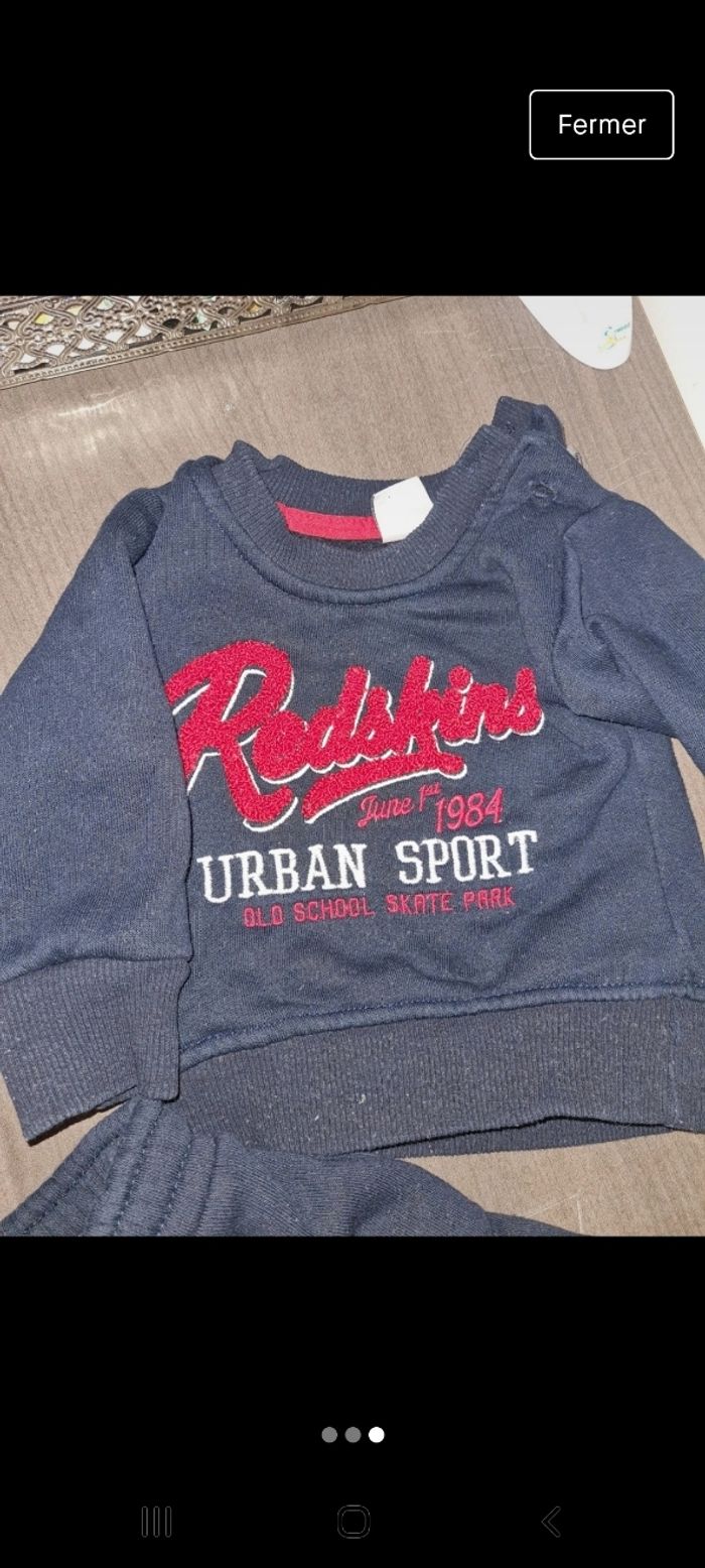 Survêtement garcon réd skin - photo numéro 3