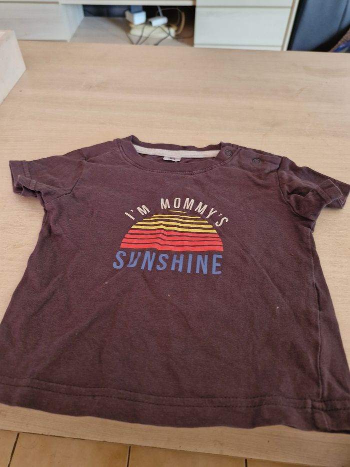 T-shirt taille 80