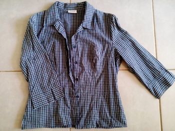 chemise manche 3/4 taille 40 neuve